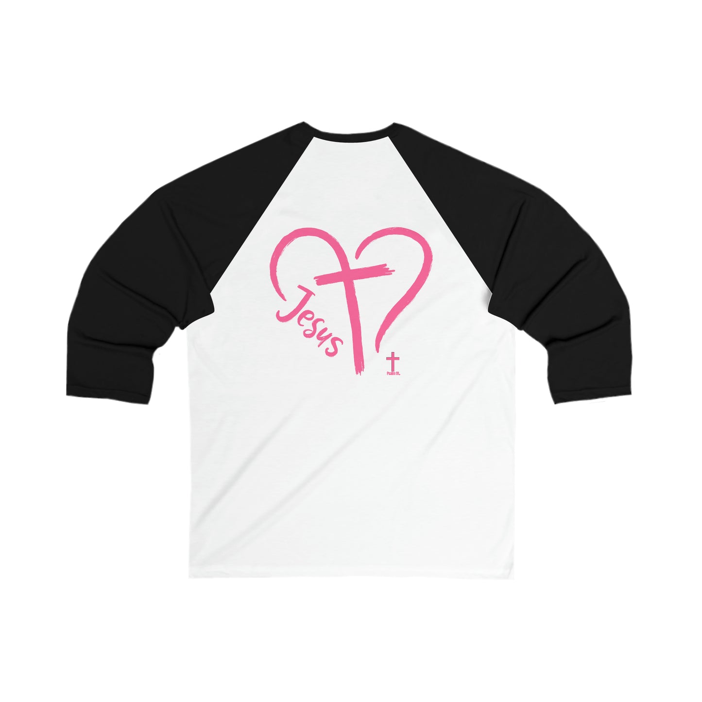 Love Jesus Unisex 3\4 Sleeve Baseball Tee