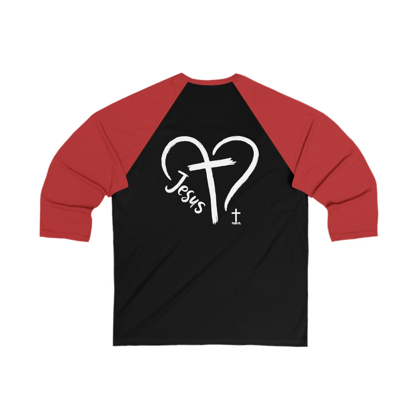 Love Jesus Unisex 3\4 Sleeve Baseball Tee